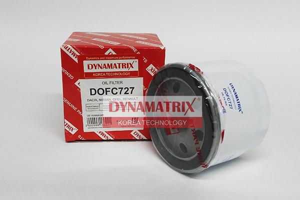 Dynamatrix DOFC727 - Масляний фільтр autozip.com.ua