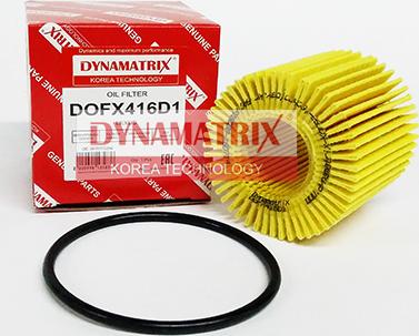 Dynamatrix DOFX416D1 - Масляний фільтр autozip.com.ua