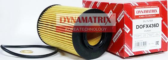 Dynamatrix DOFX436D - Масляний фільтр autozip.com.ua
