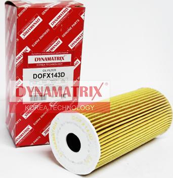 Dynamatrix DOFX143D - Масляний фільтр autozip.com.ua