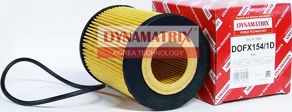 Dynamatrix DOFX154/1D - Масляний фільтр autozip.com.ua