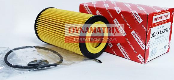 Dynamatrix DOFX153/7D - Масляний фільтр autozip.com.ua
