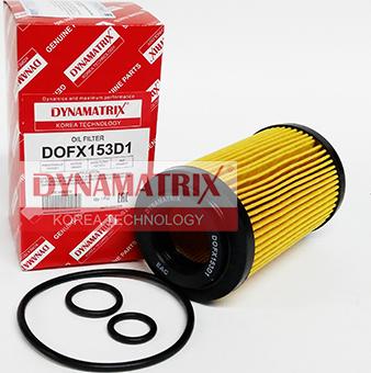 Dynamatrix DOFX153D1 - Масляний фільтр autozip.com.ua