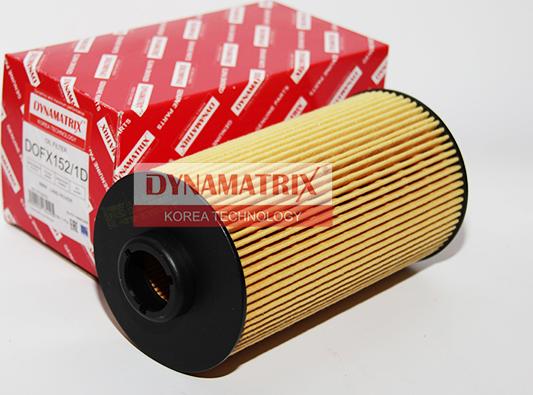 Dynamatrix DOFX152/1D - Масляний фільтр autozip.com.ua