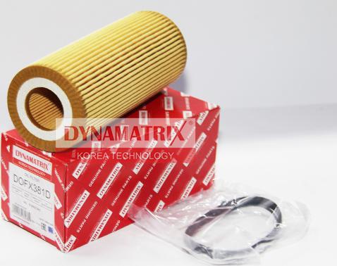 Dynamatrix DOFX381D - Масляний фільтр autozip.com.ua