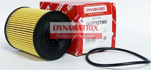Dynamatrix DOFX258D - Масляний фільтр autozip.com.ua