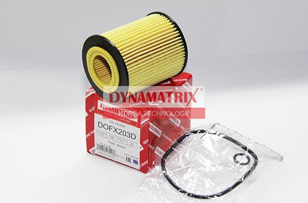 Dynamatrix DOFX203D - Масляний фільтр autozip.com.ua