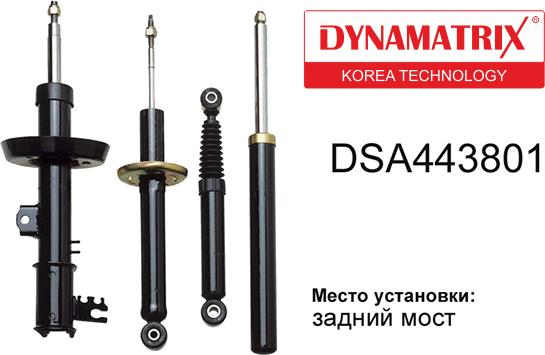 Dynamatrix DSA443801 - Амортизатор autozip.com.ua