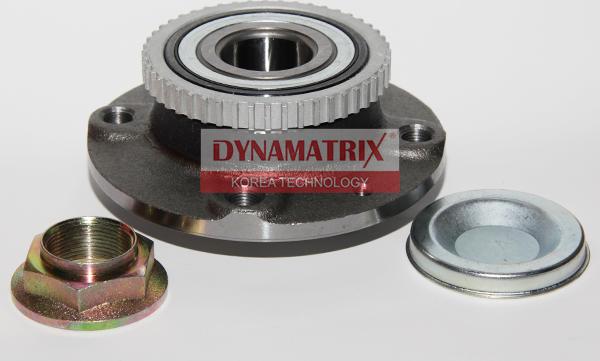 Dynamatrix DWH3478 - Комплект підшипника маточини колеса autozip.com.ua