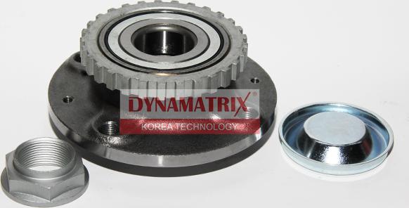 Dynamatrix DWH3592 - Комплект підшипника маточини колеса autozip.com.ua