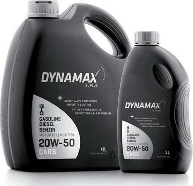 Dynamax SL PLUS 20W-50 - Моторне масло autozip.com.ua