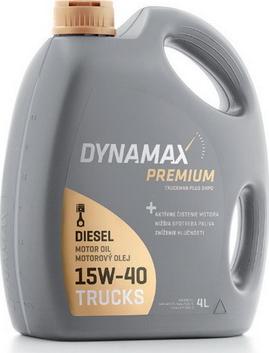 Dynamax TRUCKMAN SHPD 15W-40 - Моторне масло autozip.com.ua