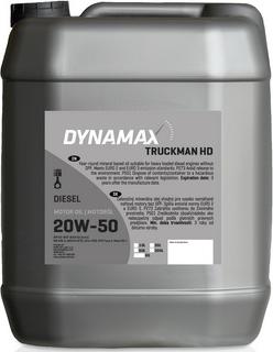 Dynamax TRUCKMAN HD 20W-50 - Моторне масло autozip.com.ua