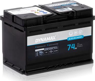 Dynamax 635519 - Стартерна акумуляторна батарея, АКБ autozip.com.ua