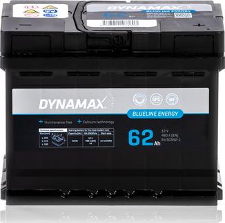 Dynamax 635518 - Стартерна акумуляторна батарея, АКБ autozip.com.ua