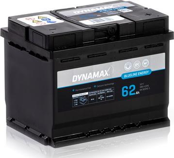 Dynamax 635518 - Стартерна акумуляторна батарея, АКБ autozip.com.ua