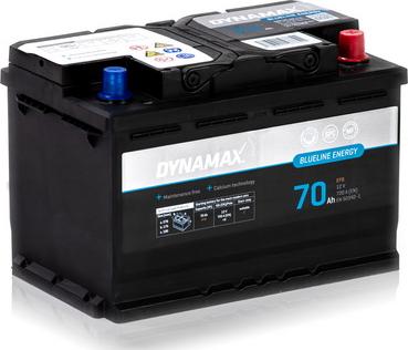 Dynamax 635214 - Стартерна акумуляторна батарея, АКБ autozip.com.ua