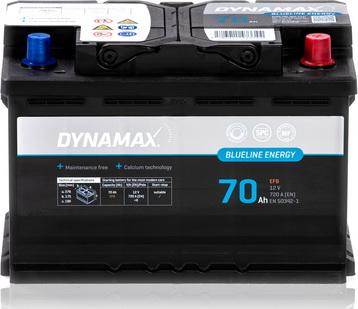 Dynamax 635214 - Стартерна акумуляторна батарея, АКБ autozip.com.ua
