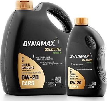 Dynamax GOLDLINE LONGLIFE 0W20 - Моторне масло autozip.com.ua