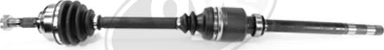 DYS 76-CT-8025 - Приводний вал autozip.com.ua