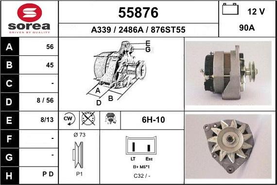 EAI 55876 - Генератор autozip.com.ua