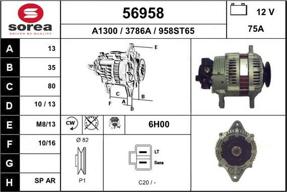 EAI 56958 - Генератор autozip.com.ua