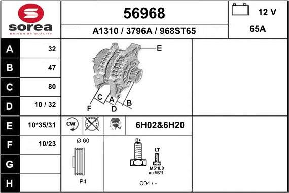 EAI 56968 - Генератор autozip.com.ua