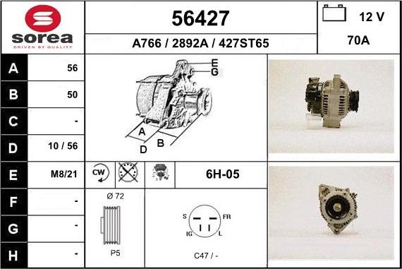 EAI 56427 - Генератор autozip.com.ua