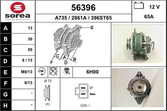 EAI 56396 - Генератор autozip.com.ua