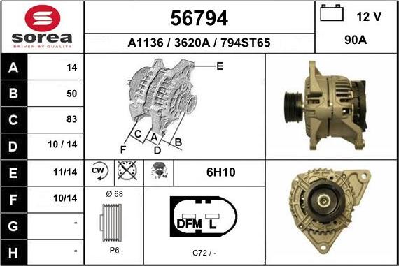 EAI 56794 - Генератор autozip.com.ua