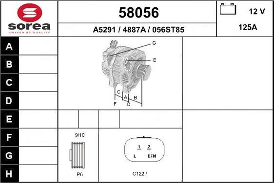EAI 58056 - Генератор autozip.com.ua