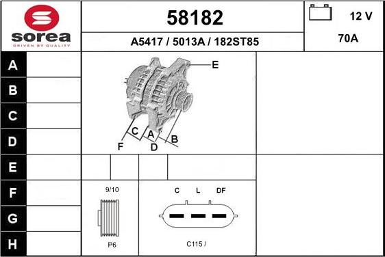 EAI 58182 - Генератор autozip.com.ua