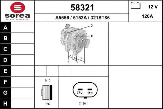 EAI 58321 - Генератор autozip.com.ua