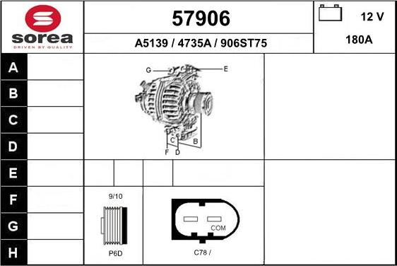 EAI 57906 - Генератор autozip.com.ua
