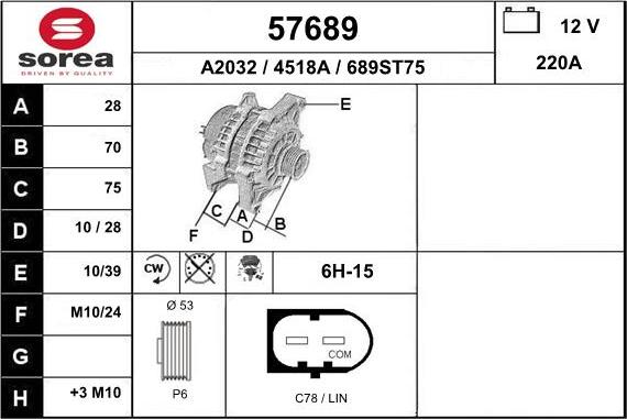 EAI 57689 - Генератор autozip.com.ua