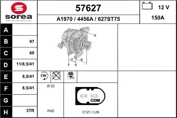 EAI 57627 - Генератор autozip.com.ua