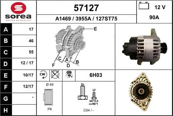 EAI 57127 - Генератор autozip.com.ua