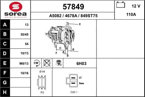 EAI 57849 - Генератор autozip.com.ua