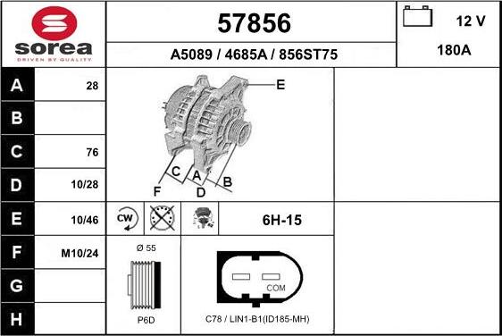 EAI 57856 - Генератор autozip.com.ua