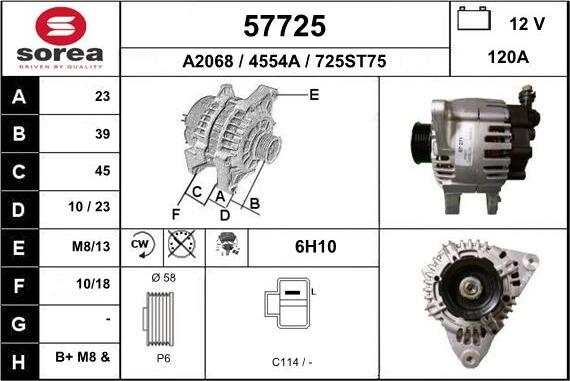 EAI 57725 - Генератор autozip.com.ua