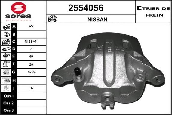 EAI 2554056 - Гальмівний супорт autozip.com.ua