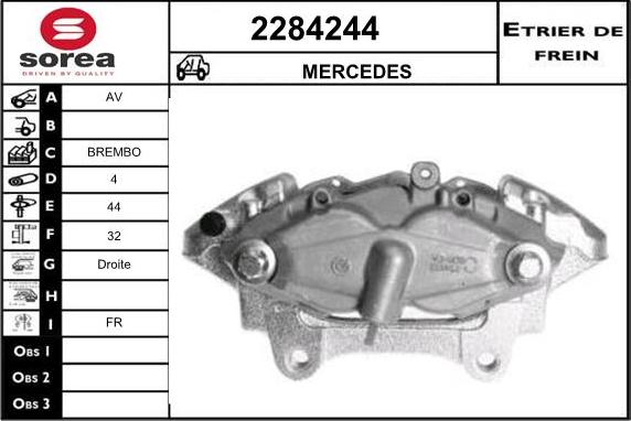 EAI 2284244 - Гальмівний супорт autozip.com.ua