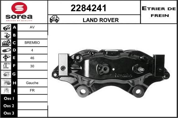 EAI 2284241 - Гальмівний супорт autozip.com.ua