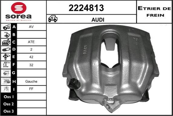 EAI 2224813 - Гальмівний супорт autozip.com.ua