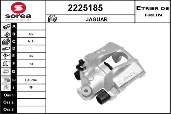 EAI 2225185 - Гальмівний супорт autozip.com.ua
