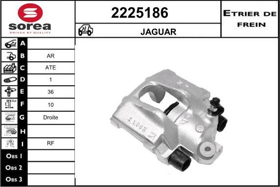 EAI 2225186 - Гальмівний супорт autozip.com.ua