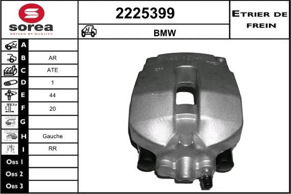 EAI 2225399 - Гальмівний супорт autozip.com.ua