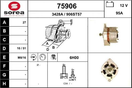 EAI 75906 - Генератор autozip.com.ua