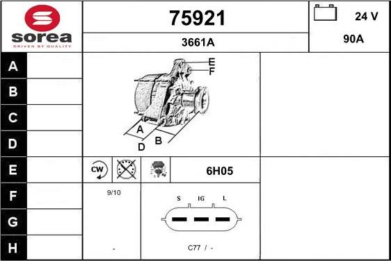 EAI 75921 - Генератор autozip.com.ua