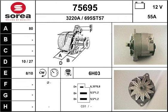 EAI 75695 - Генератор autozip.com.ua